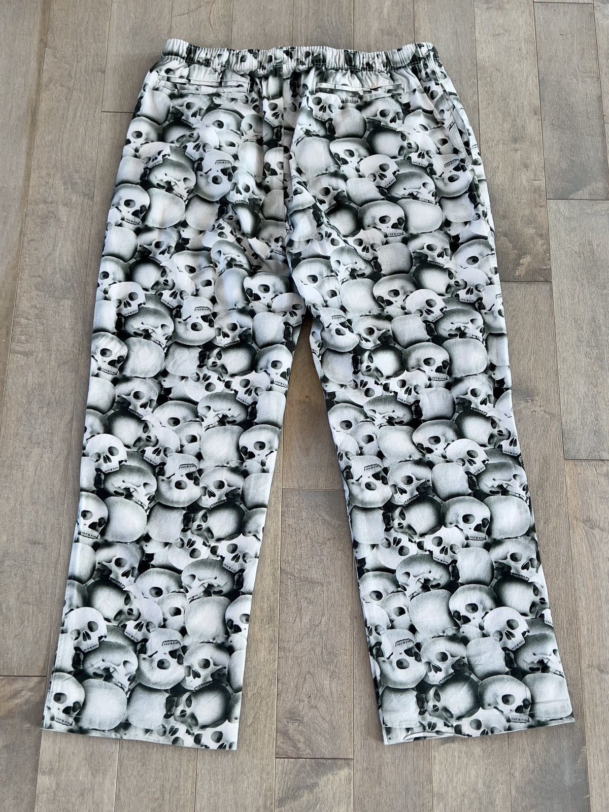 Brain Dead BRAIN DEAD SKULLS TWILL RELAXED NYLON BELTED PANTS XXL Size US 38 / EU 54 - 17 Thumbnail