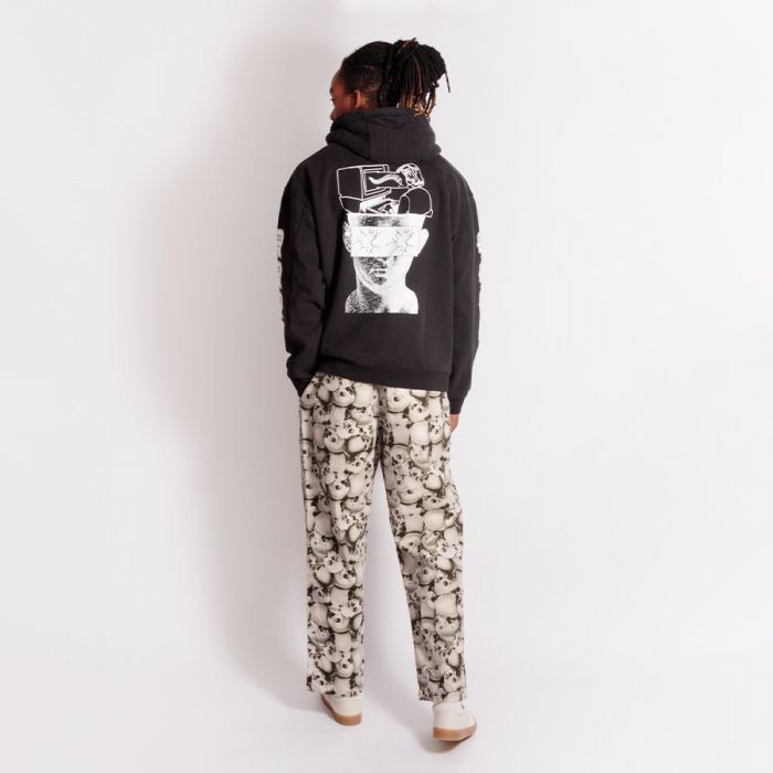 Brain Dead BRAIN DEAD SKULLS TWILL RELAXED NYLON BELTED PANTS XXL Size US 38 / EU 54 - 11 Thumbnail