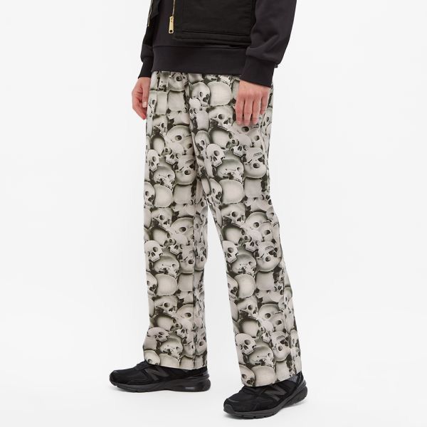 Brain Dead BRAIN DEAD SKULLS TWILL RELAXED NYLON BELTED PANTS XXL Size US 38 / EU 54 - 4 Thumbnail
