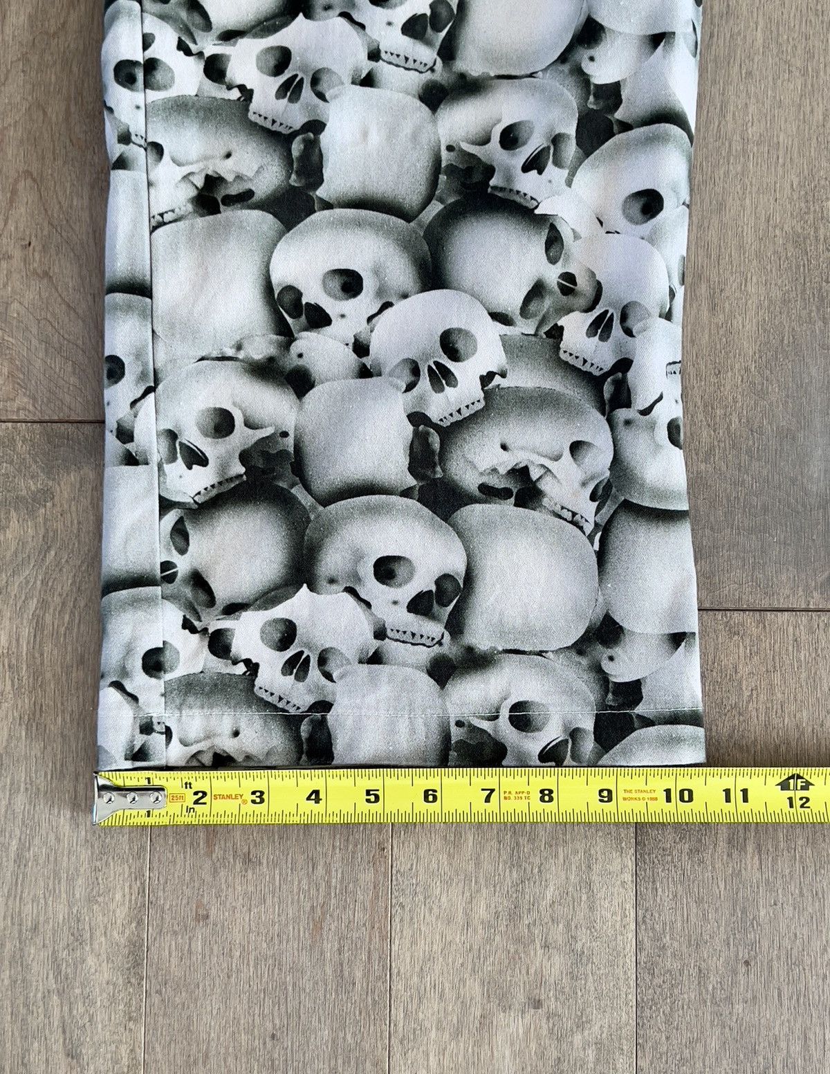 Brain Dead BRAIN DEAD SKULLS TWILL RELAXED NYLON BELTED PANTS XXL Size US 38 / EU 54 - 20 Thumbnail