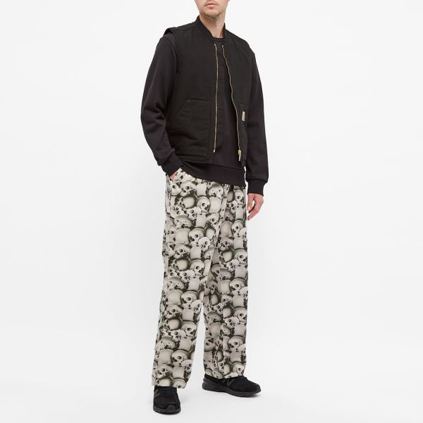 Brain Dead BRAIN DEAD SKULLS TWILL RELAXED NYLON BELTED PANTS XXL Size US 38 / EU 54 - 3 Thumbnail