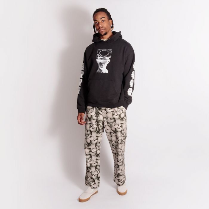 Brain Dead BRAIN DEAD SKULLS TWILL RELAXED NYLON BELTED PANTS XXL Size US 38 / EU 54 - 10 Thumbnail