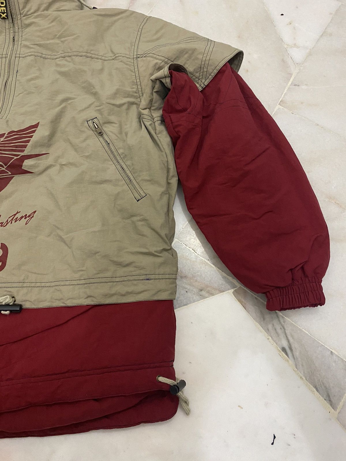 Japanese Brand Windex Racing Big Logo Puffer Jacket Size US L / EU 52-54 / 3 - 5 Thumbnail