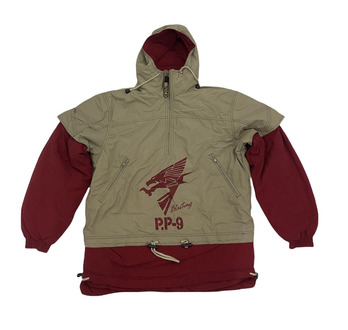 Japanese Brand Windex Racing Big Logo Puffer Jacket Size US L / EU 52-54 / 3 - 2 Thumbnail