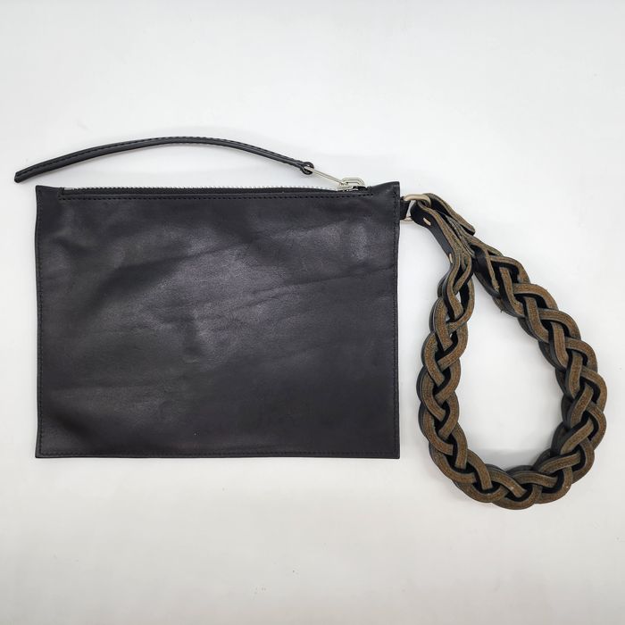 Rick Owens Rick Owens - Braid Handle Pouch Bag | Grailed