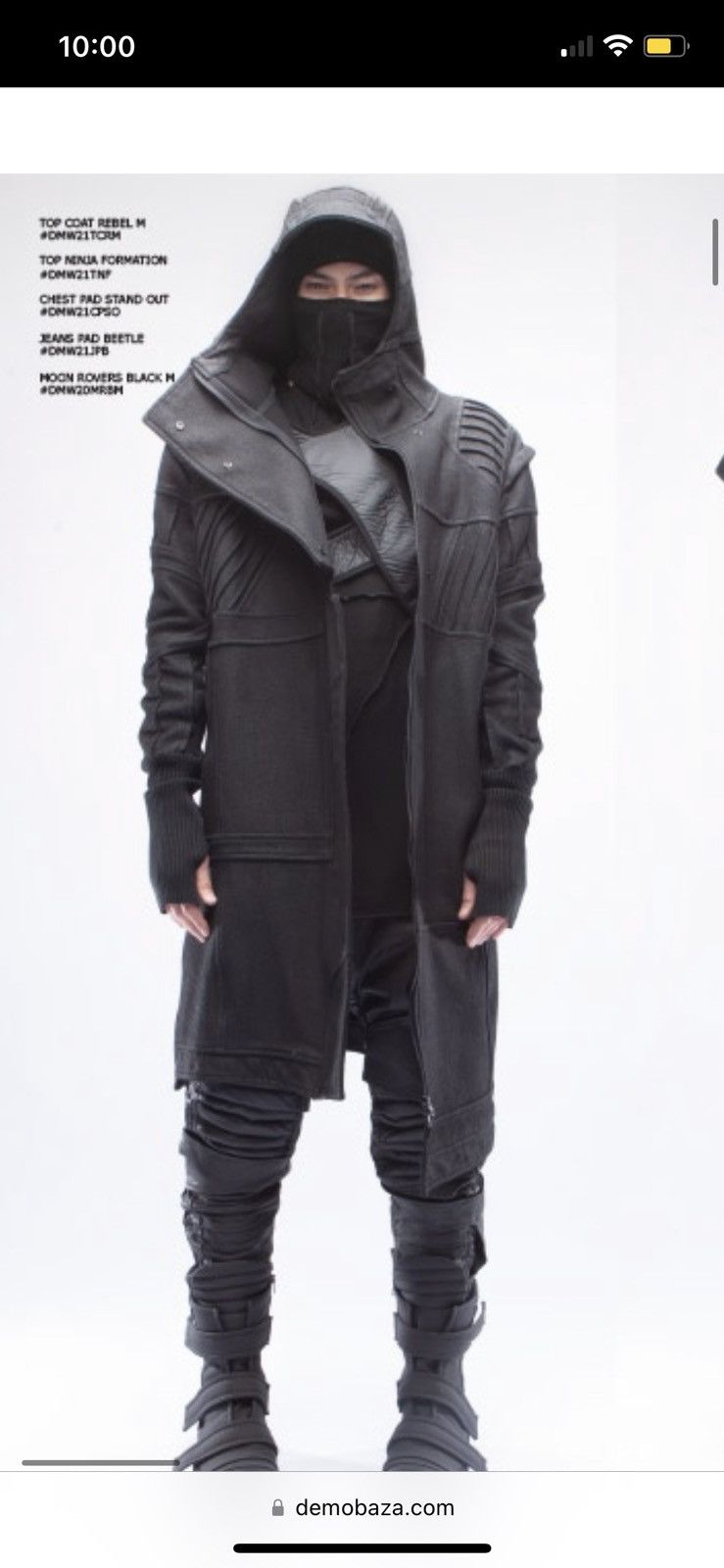 Demobaza Ruler Coat | Grailed