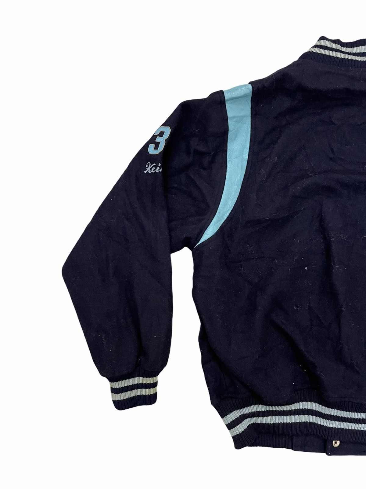 Vintage VINTAGE SWEAT & COMPANY VARSITY JACKET LEATHER TRIMMED Size US S / EU 44-46 / 1 - 5 Thumbnail