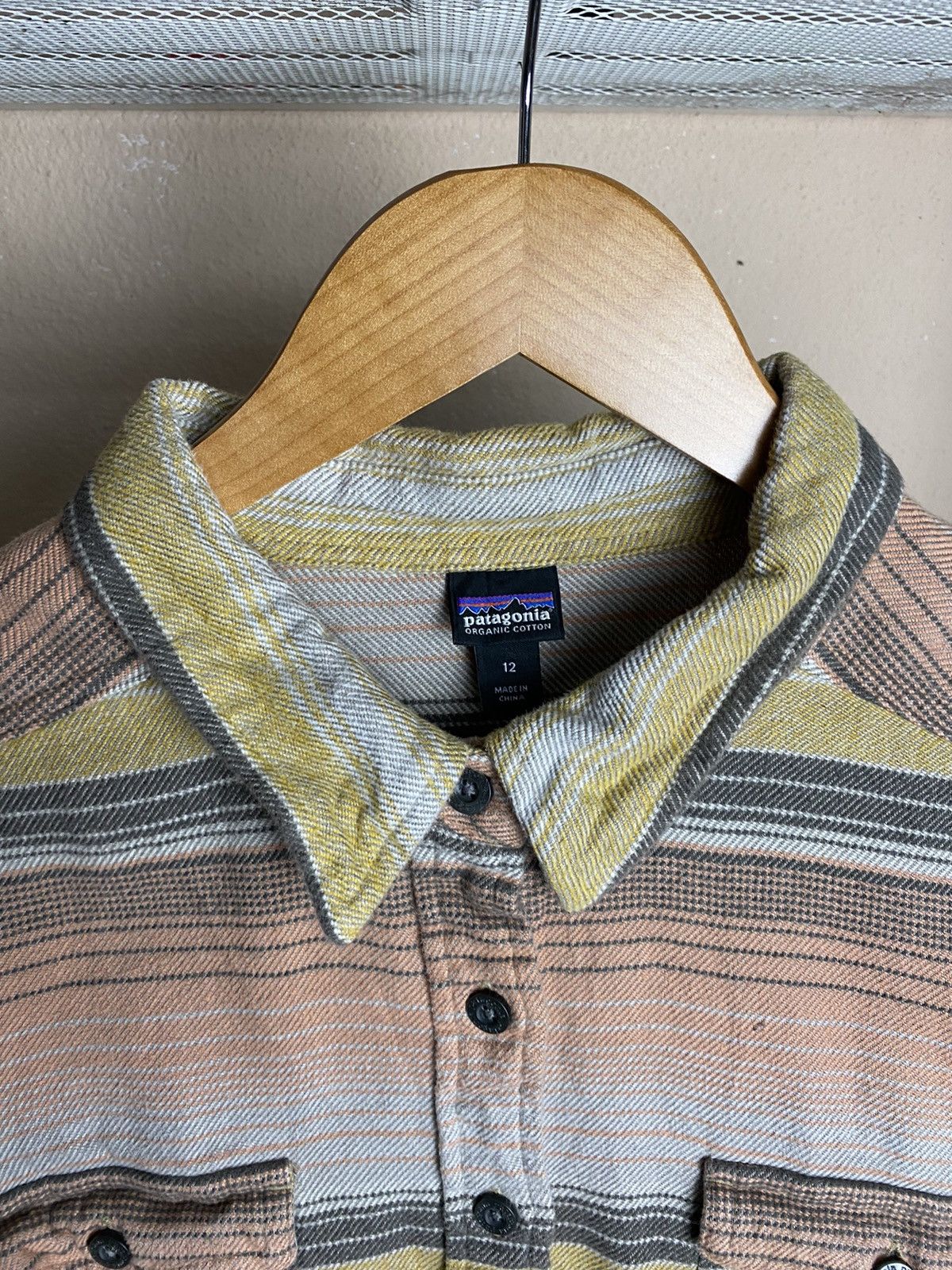 Flannel × Patagonia × Vintage Patagonia Striped Flannel Shirt Size S / US 4 / IT 40 - 3 Thumbnail