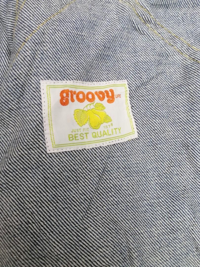 Casablanca ARCHIVE vintage 82s Groovy Jeans Denim Jacket Made in Japan Size US M / EU 48-50 / 2 - 4 Thumbnail