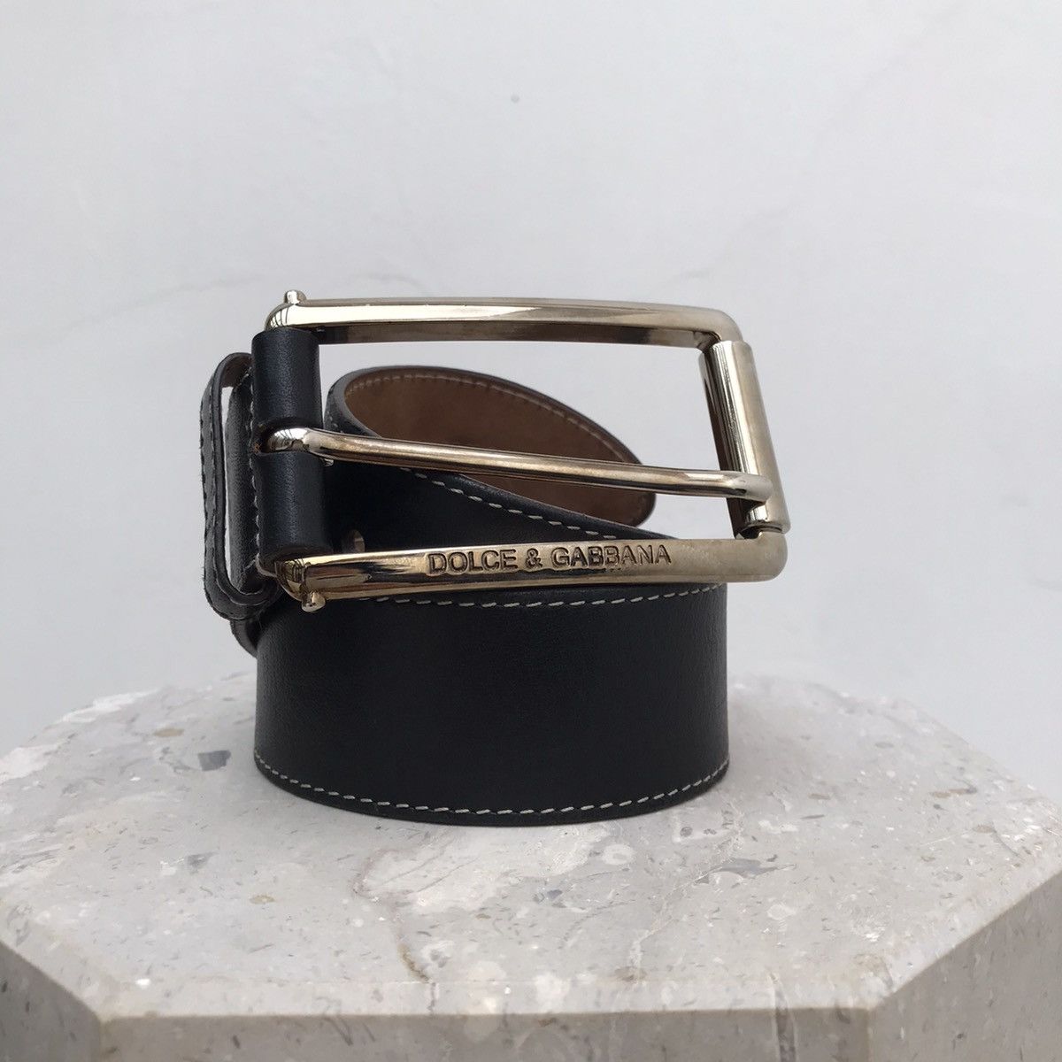 Dolce Gabbana leather belt