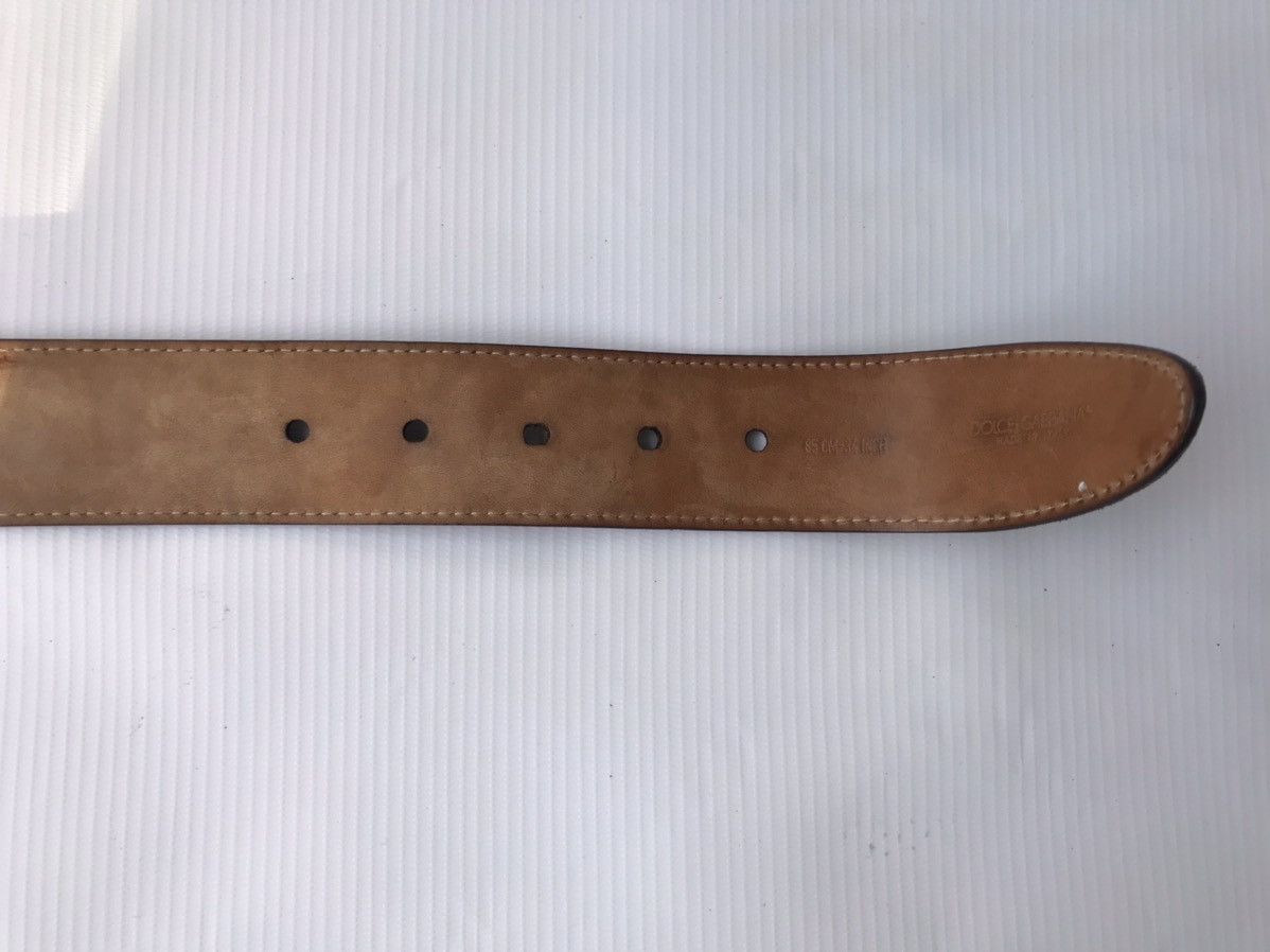 Dolce & Gabbana Dolce Gabbana leather belt Size ONE SIZE - 7 Thumbnail