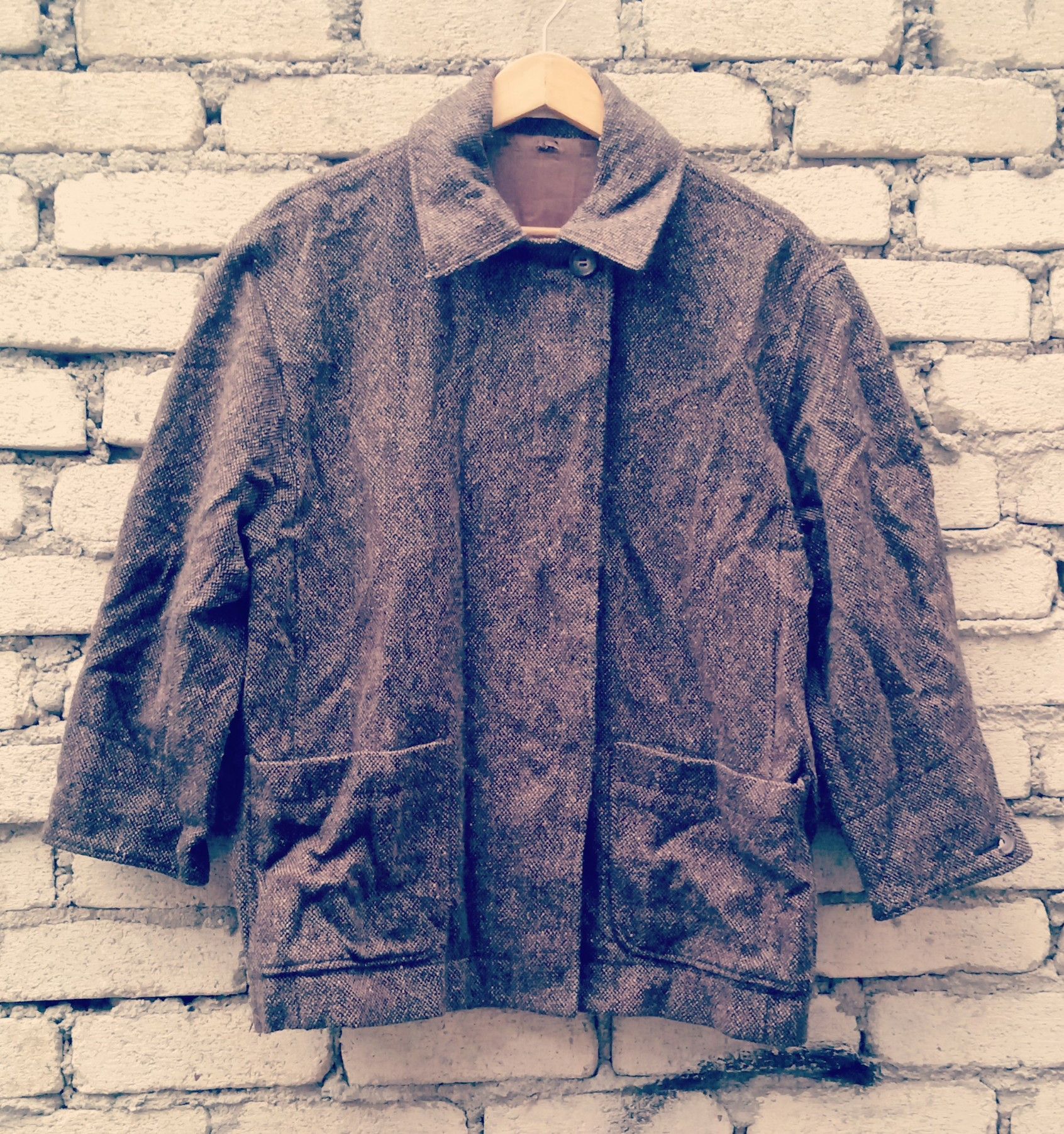 🔥 STEALS 🔥 vintage Calvin Klein Wool blend mark Jacket