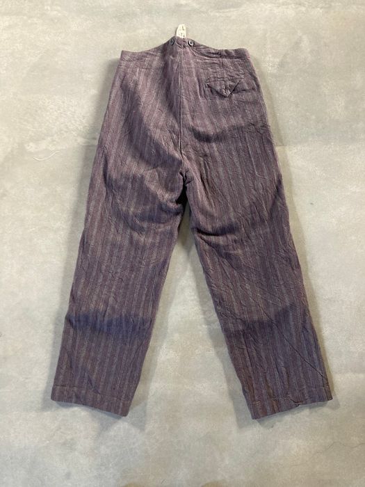 Paul Harnden Shoemakers Paul Harnden Wool Striped Suspender Pants | Grailed