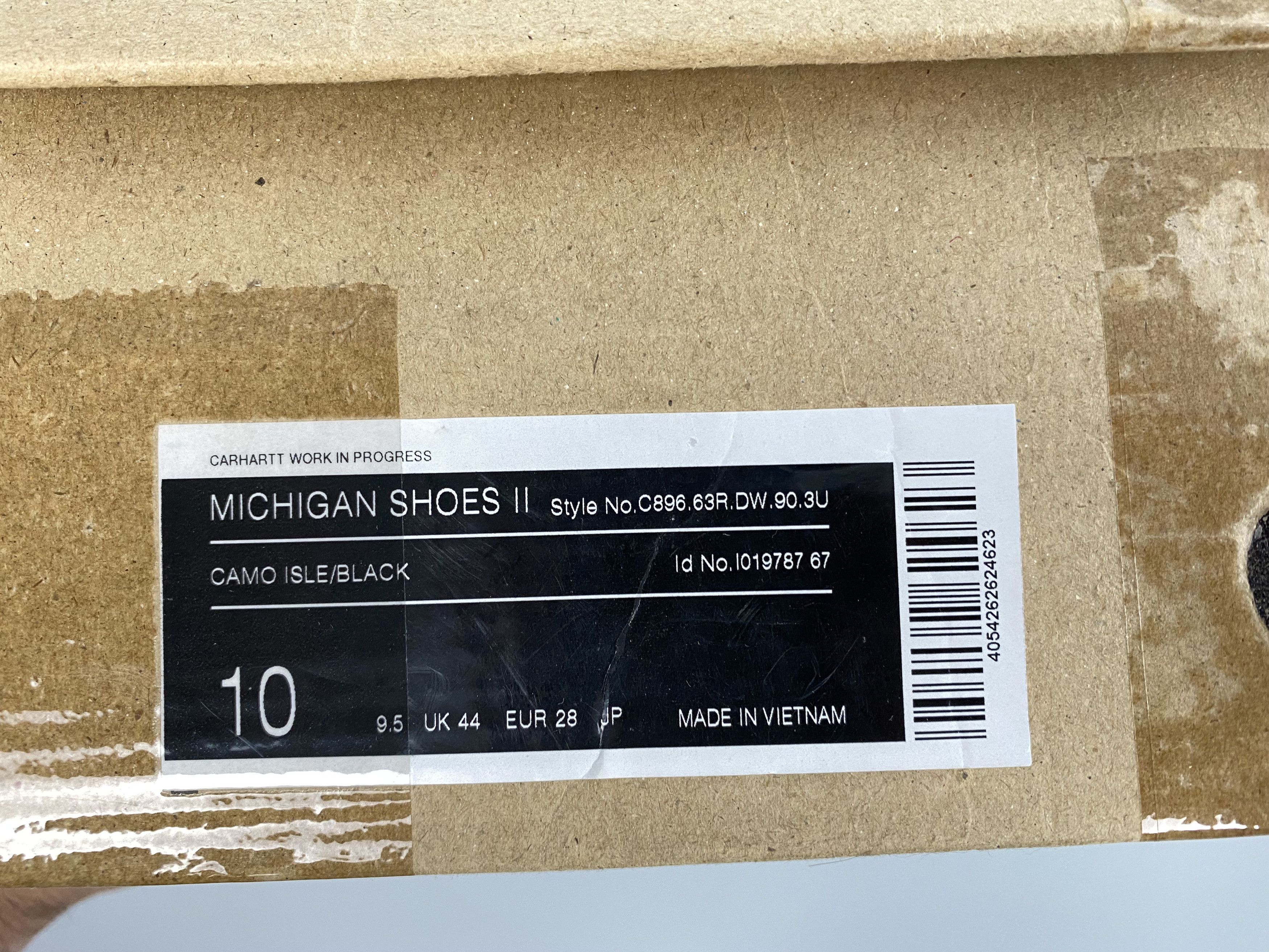 Carhartt Wip Carhartt WIP Michigan Shoes II Camo Sneakers Size US 10 / EU 43 - 13 Thumbnail