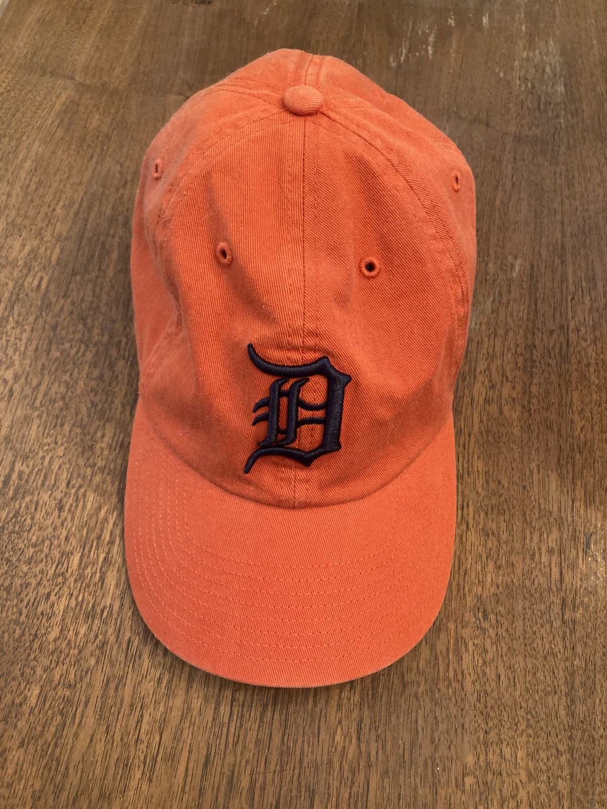 MLB Orange Tigers Hat with Stitched Logo Grailed
