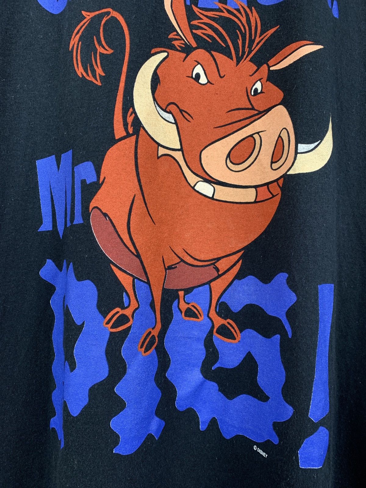 90s Vintage Call Me Mr Pig Pumbaa The Lion Disney T-Shirt
