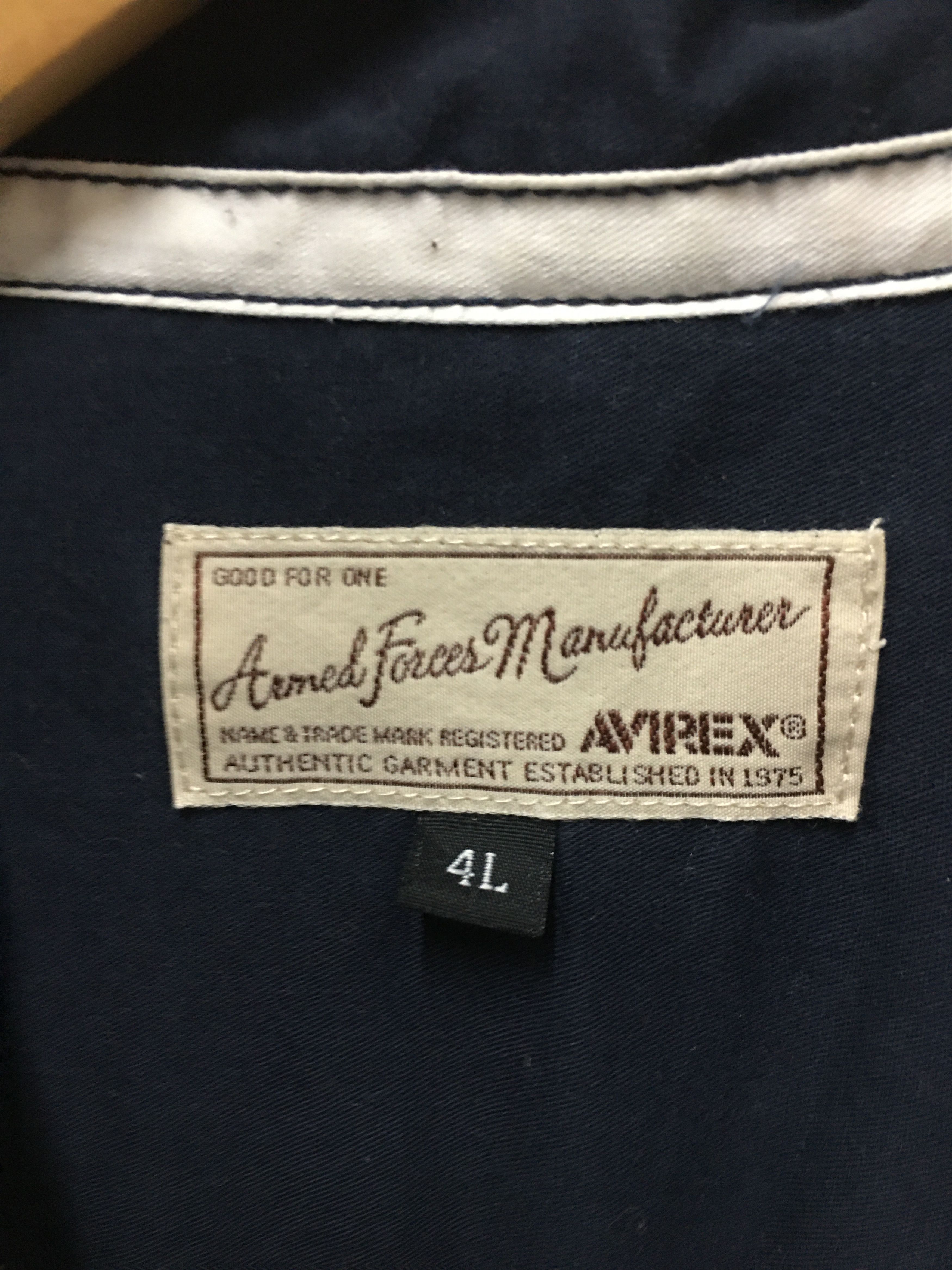 Avirex Over Size Avirex Button ups size 4L Size US XXL / EU 58 / 5 - 7 Thumbnail