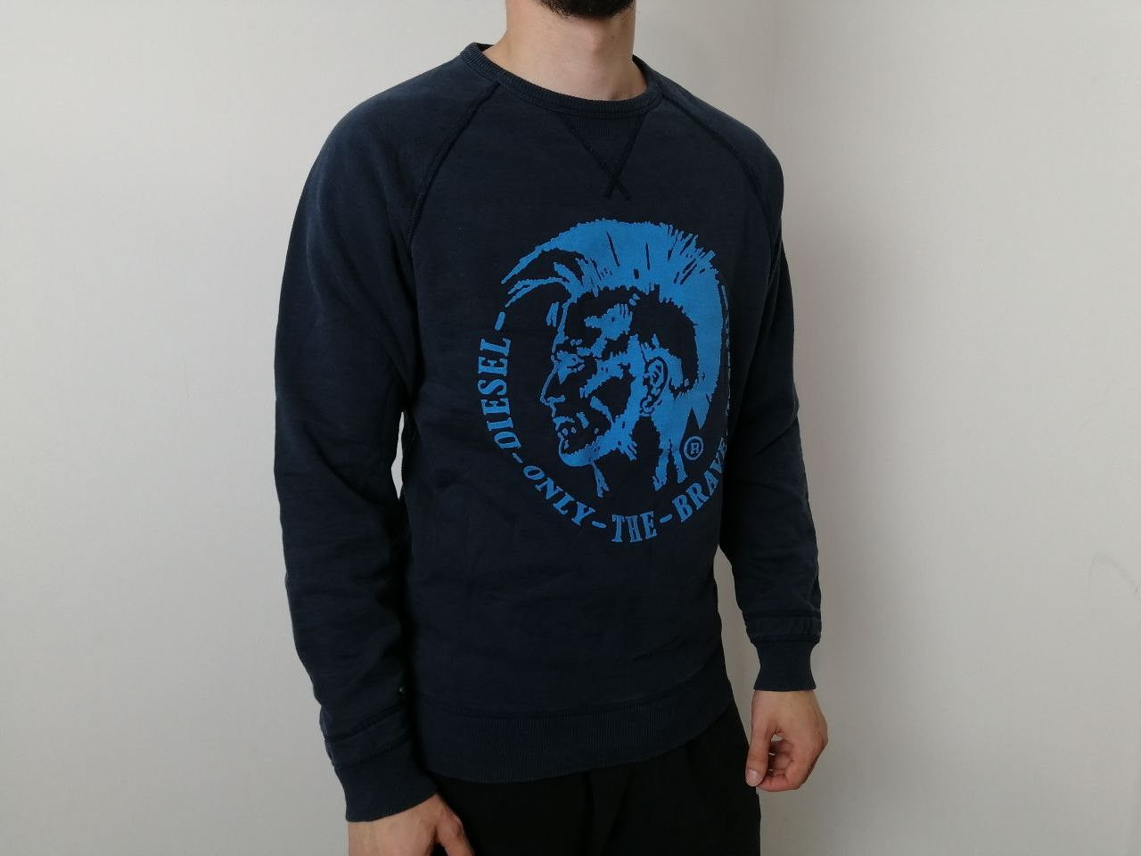 Diesel Vintage Diesel Sweatshirt Big Logo Size L Size US M / EU 48-50 / 2 - 3 Thumbnail
