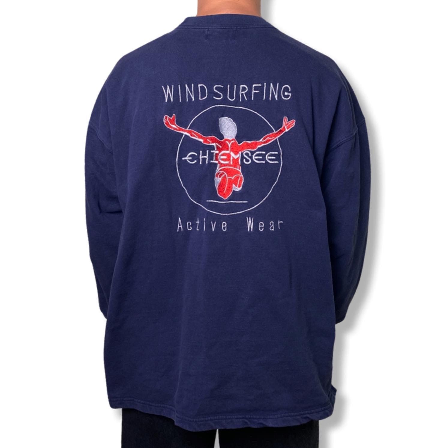 Other Chiemsee Windsurfing Backprint Sweatshirt Vintage 80s 90s Size US M / EU 48-50 / 2 - 4 Thumbnail