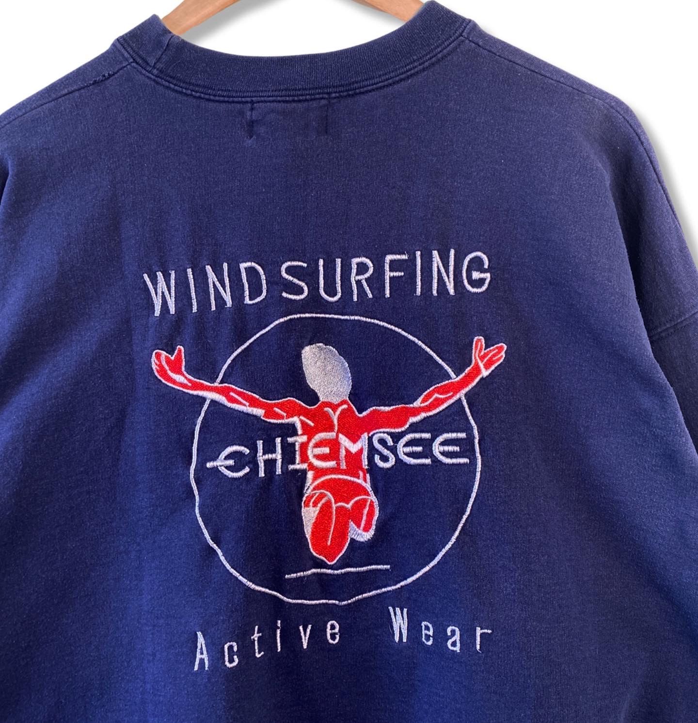 Other Chiemsee Windsurfing Backprint Sweatshirt Vintage 80s 90s Size US M / EU 48-50 / 2 - 7 Thumbnail