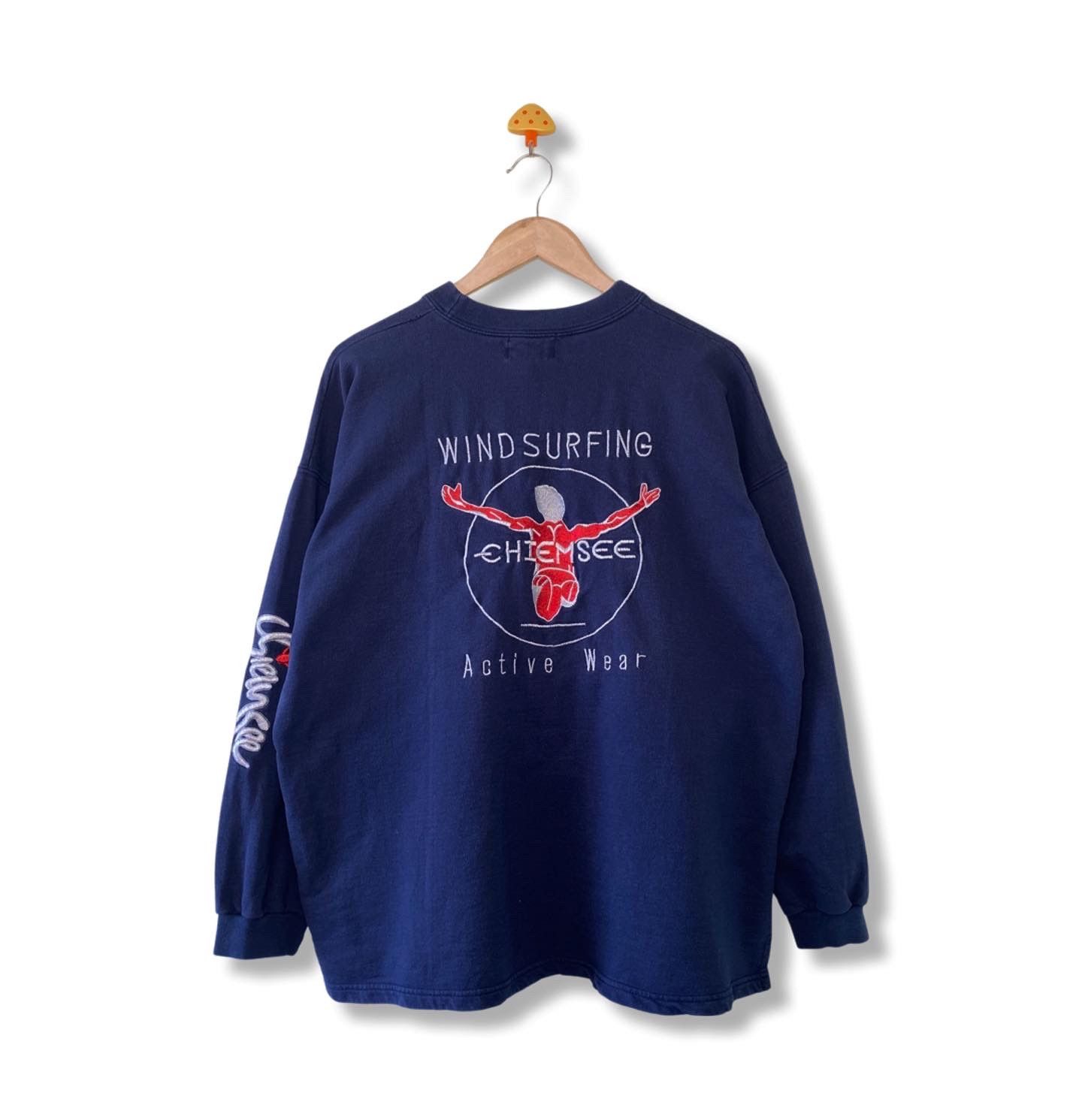 Other Chiemsee Windsurfing Backprint Sweatshirt Vintage 80s 90s Size US M / EU 48-50 / 2 - 1 Thumbnail