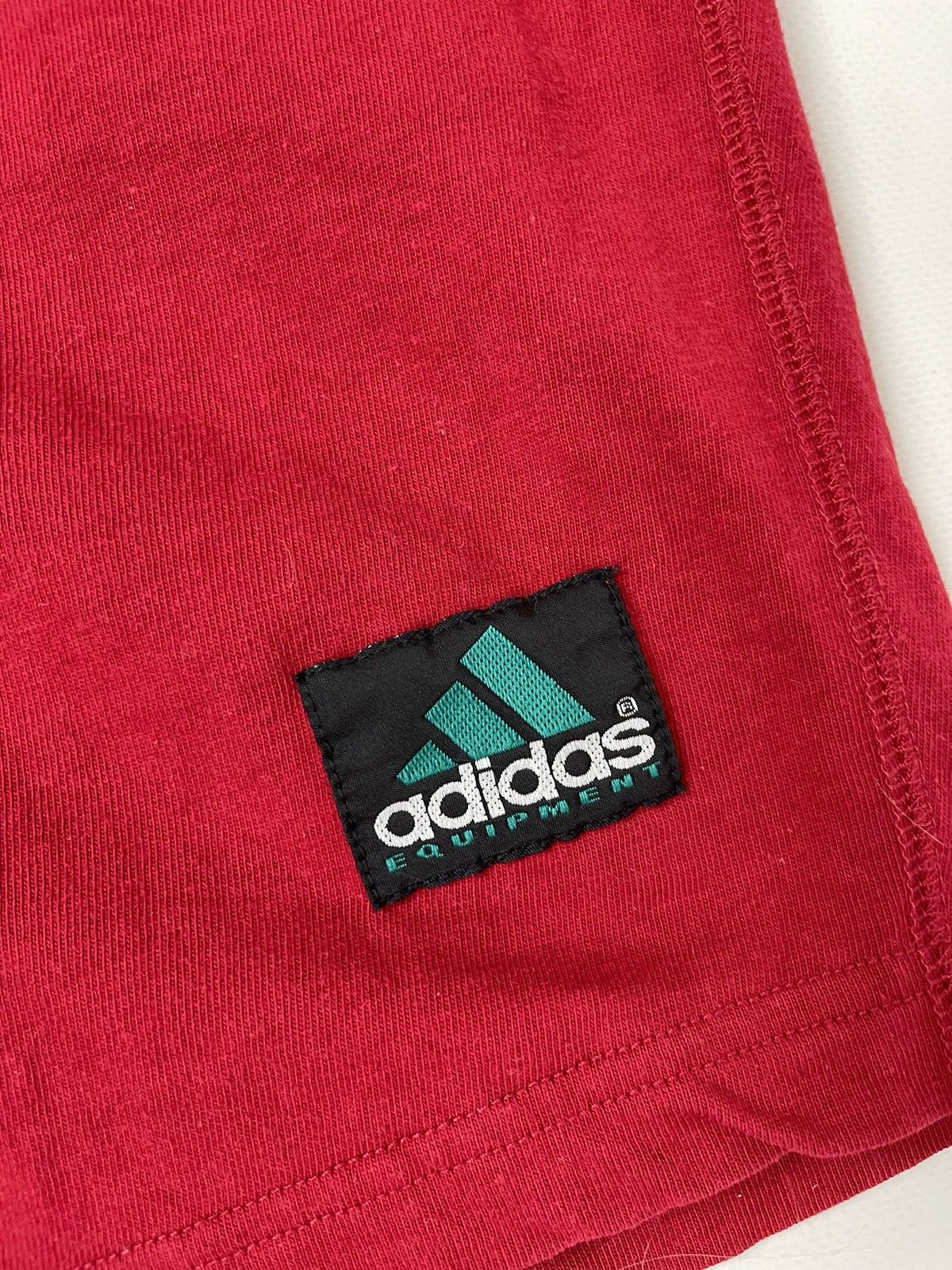 Adidas Adidas Equipment vintage embroidered logo sweat shorts Size US 34 / EU 50 - 6 Thumbnail