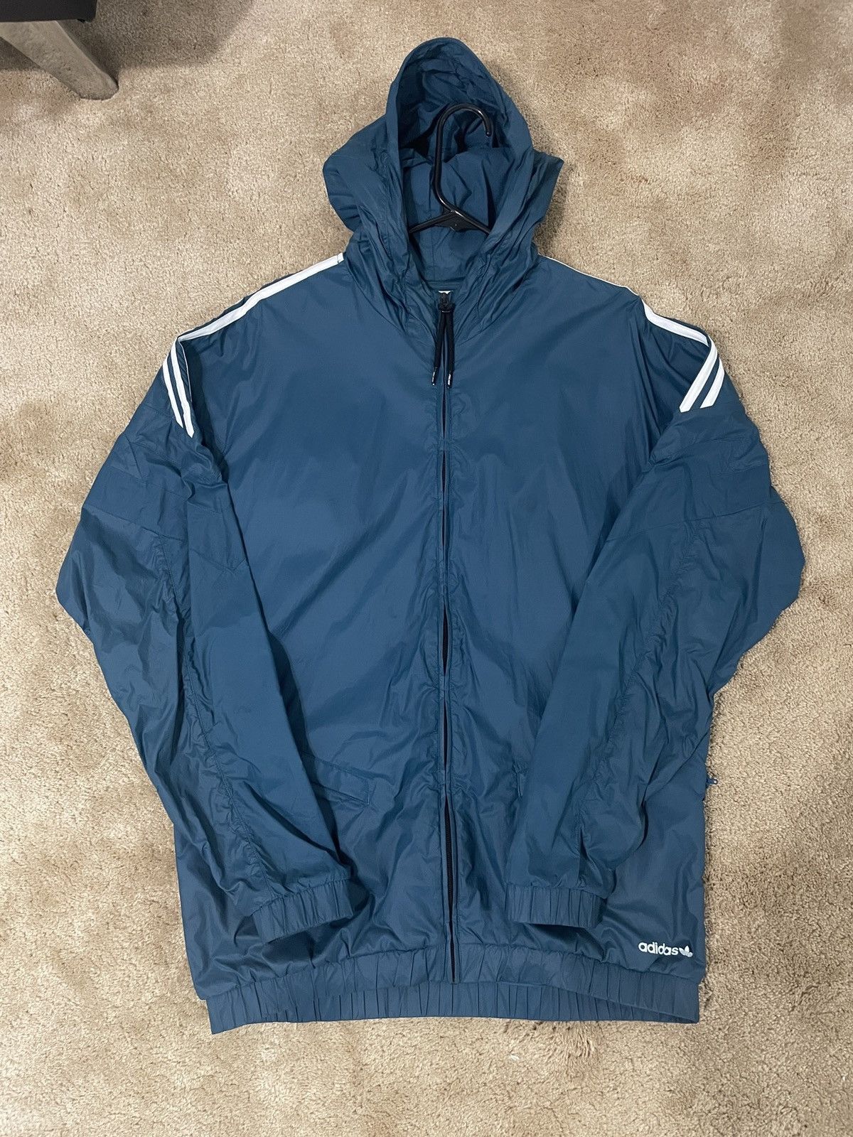 Adidas Palace Palace Adidas Hooded Winbreaker Jacket Surf Petrol Grailed