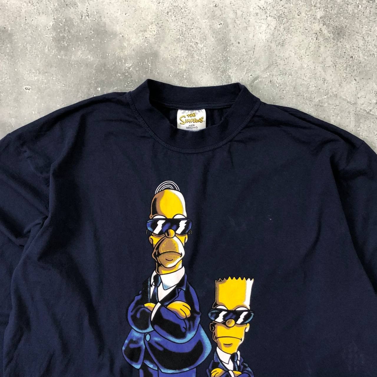 Cartoon Network Vintage 2000s The Simpsons Man In Black Long Sleeve T Shirt Size US XL / EU 56 / 4 - 2 Thumbnail