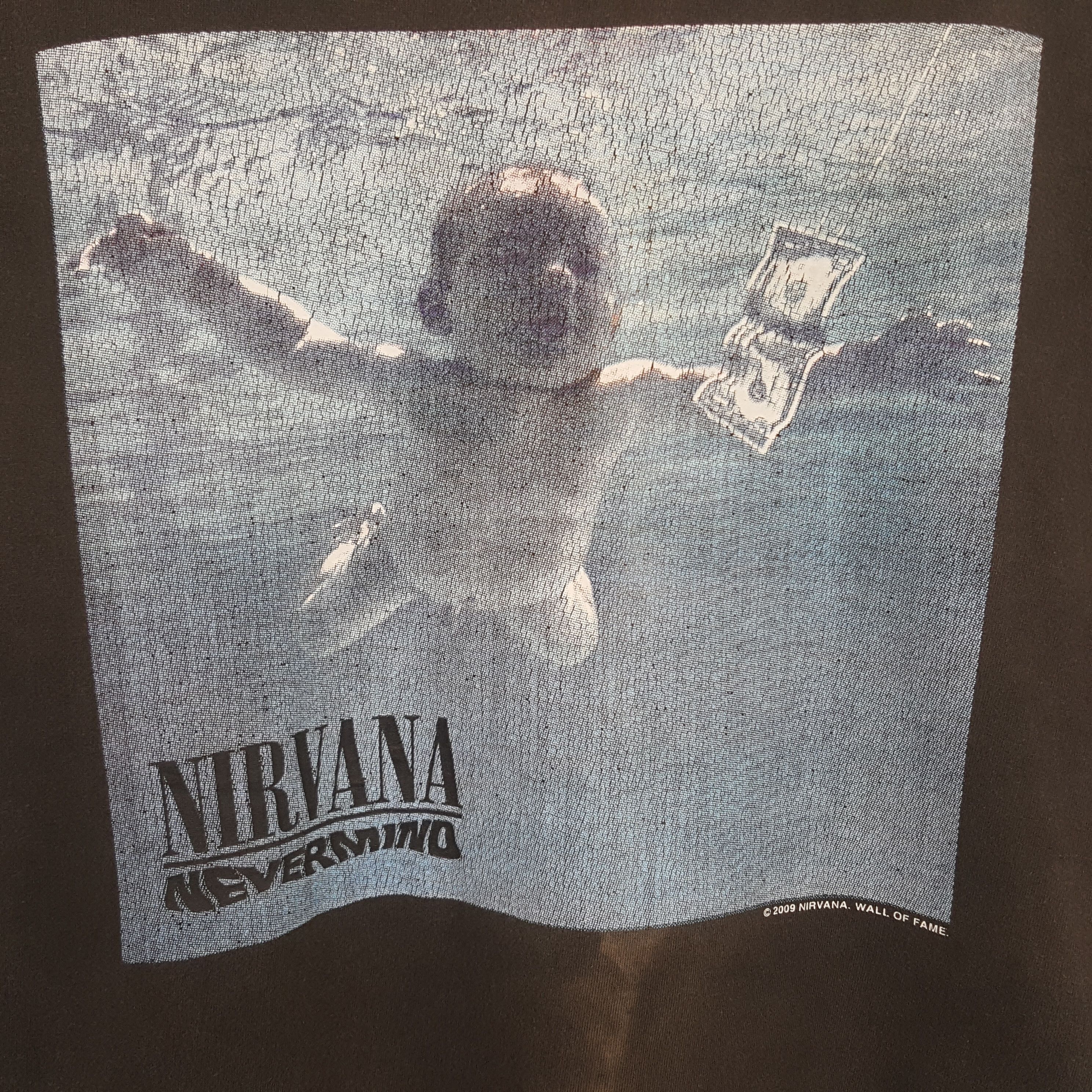 Band Tees × Nirvana × Vintage Vintage NIRVANA Nevermind Era Tshirt Size US XL / EU 56 / 4 - 2 Thumbnail