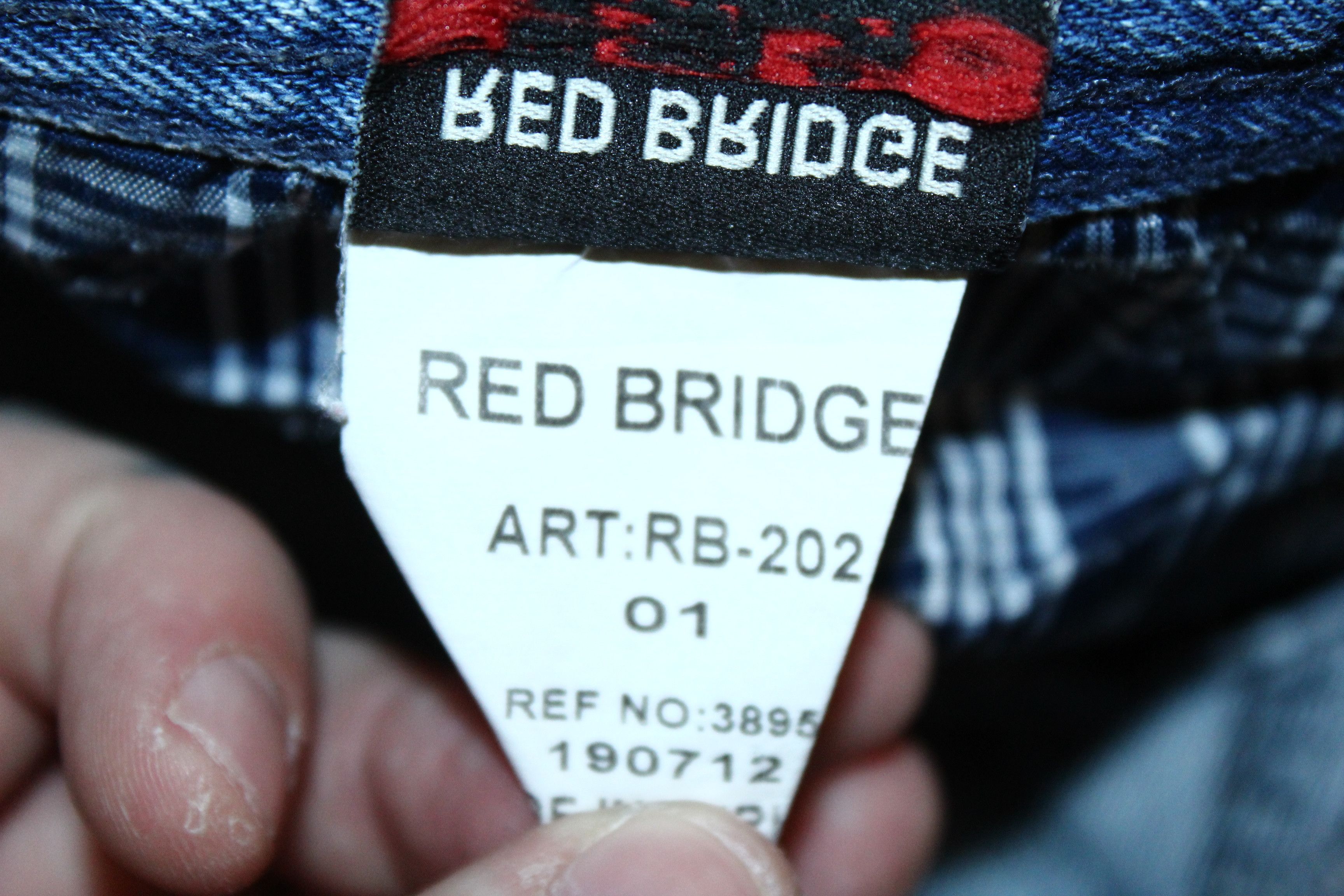 Beauty Beast STEALS 🔥 Red Bridge Multilogo Embroidery Faded Punk Jeans Size US 32 / EU 48 - 13 Thumbnail