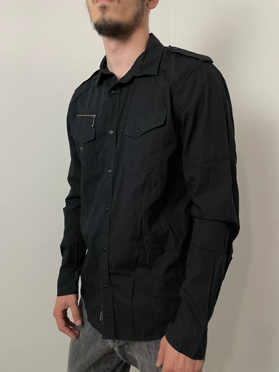 Diesel Black shirt Diesel Size-L Size US L / EU 52-54 / 3 - 2 Thumbnail