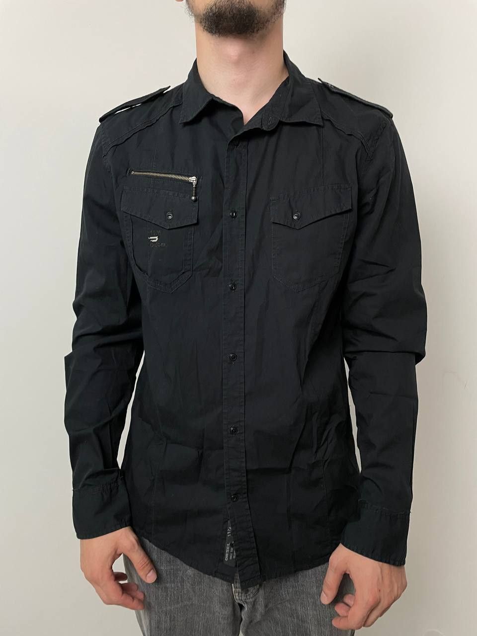 Diesel Black shirt Diesel Size-L Size US L / EU 52-54 / 3 - 1 Thumbnail