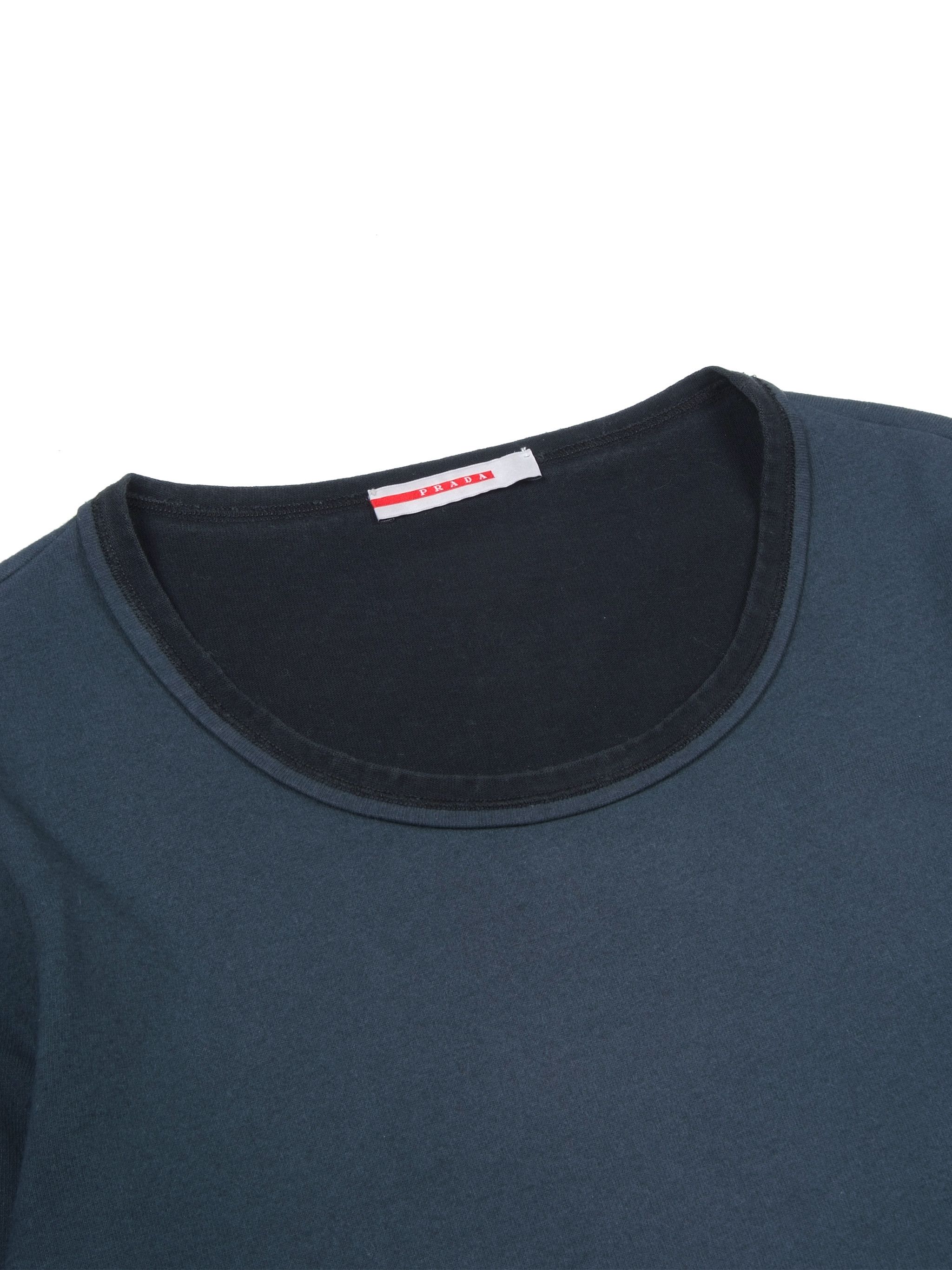 Prada × Vintage Vintage y2k PRADA Red Tab Long Sleeve Size S / US 4 / IT 40 - 2 Thumbnail