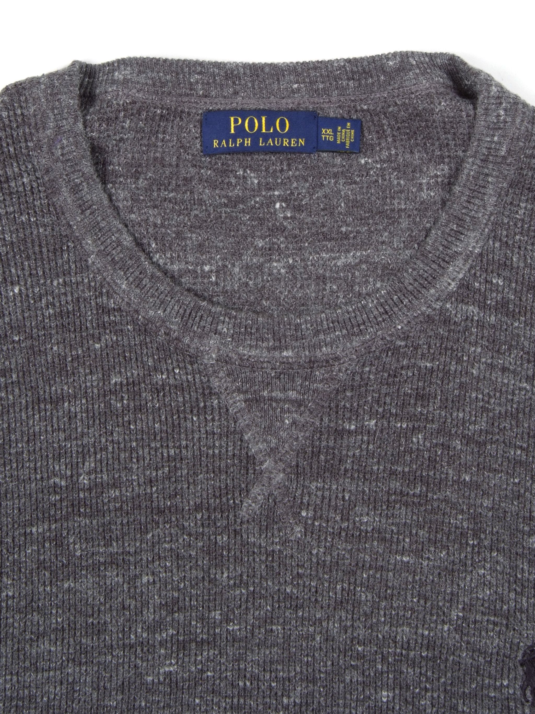 Polo Ralph Lauren Polo Ralph Lauren Waffle Crew Neck Long Sleeve Size US XXL / EU 58 / 5 - 4 Thumbnail