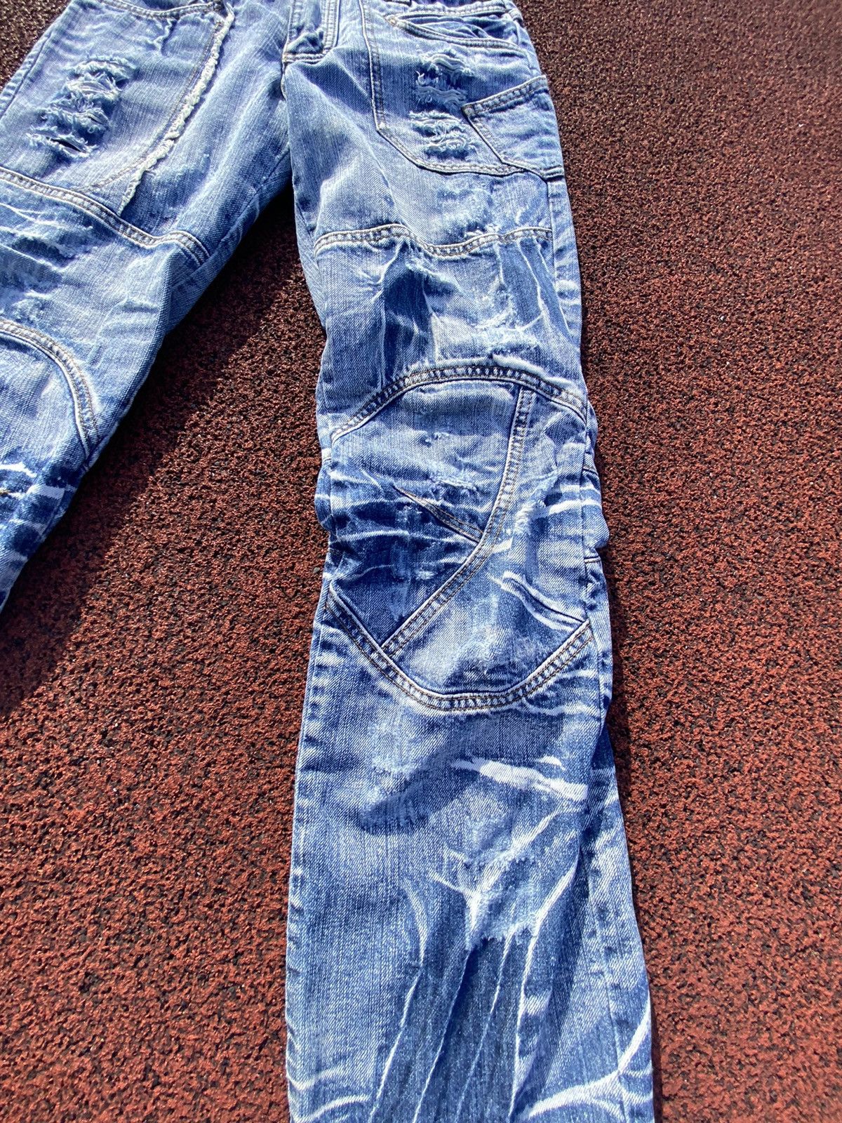 Japanese Brand K&M vintage rare japan jeans Size US 30 / EU 46 - 8 Thumbnail