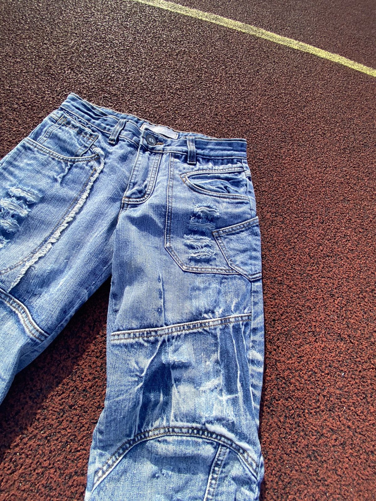 Japanese Brand K&M vintage rare japan jeans Size US 30 / EU 46 - 7 Thumbnail