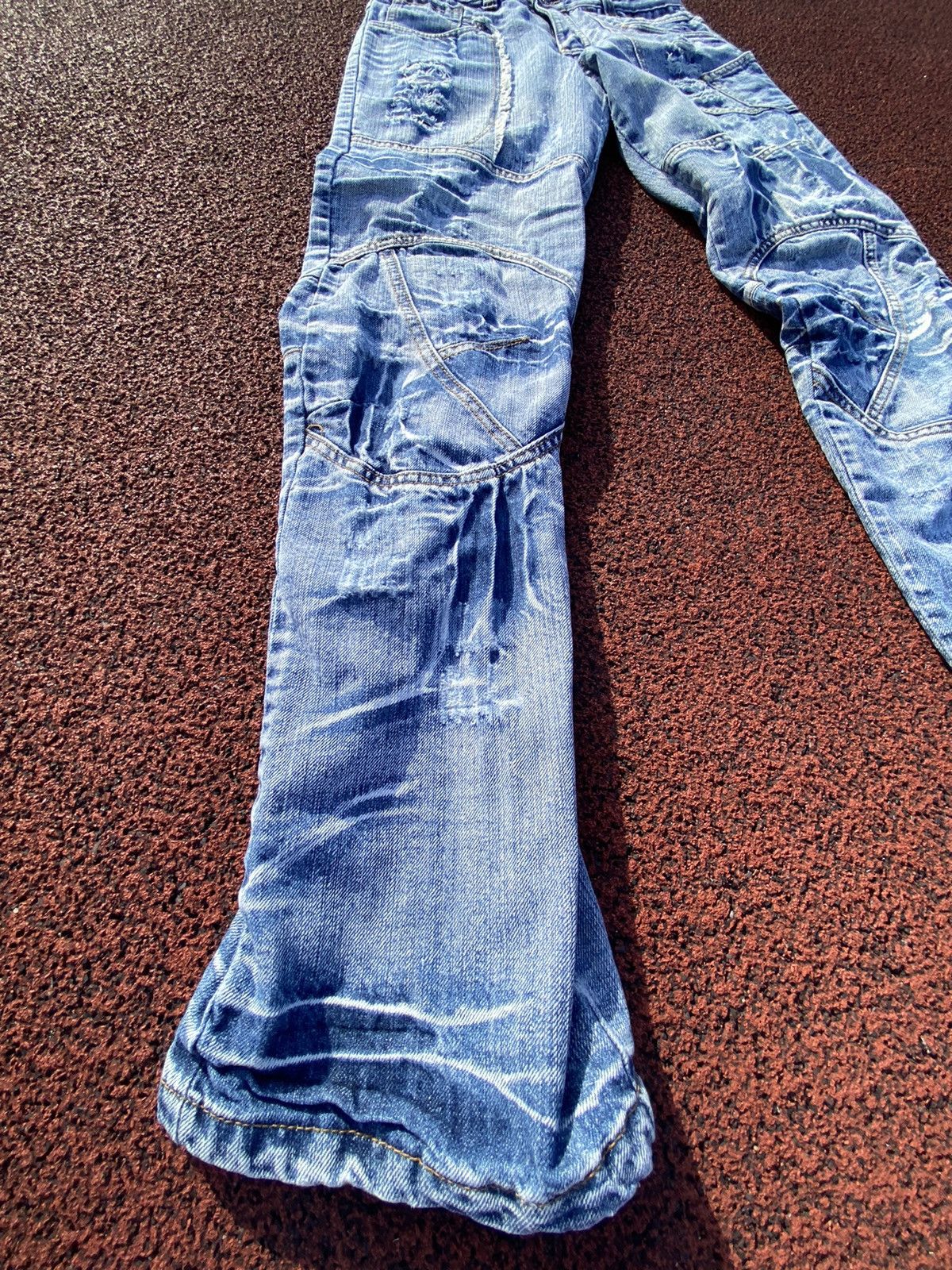 Japanese Brand K&M vintage rare japan jeans Size US 30 / EU 46 - 4 Thumbnail