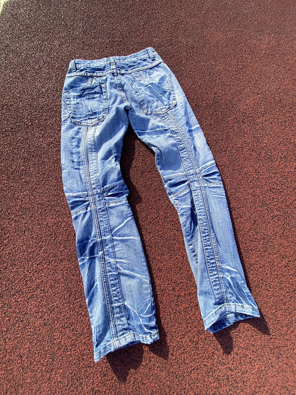 Japanese Brand K&M vintage rare japan jeans Size US 30 / EU 46 - 5 Thumbnail