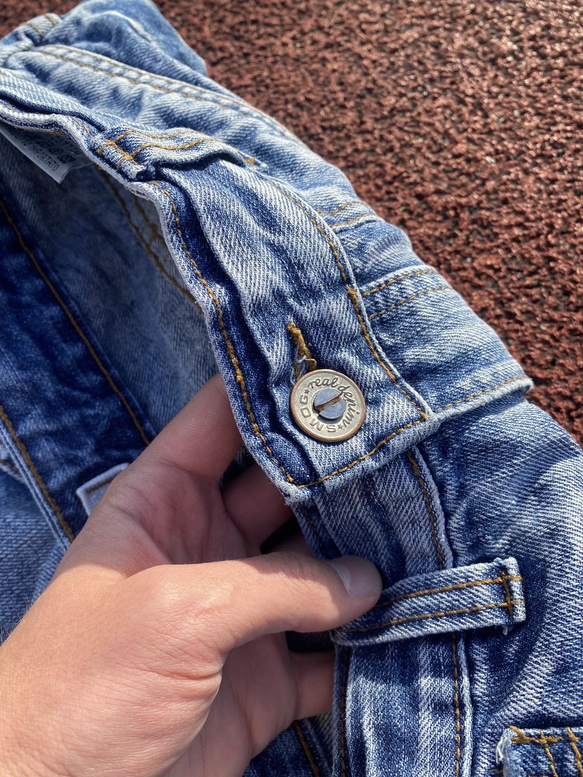 Japanese Brand K&M vintage rare japan jeans Size US 30 / EU 46 - 15 Thumbnail