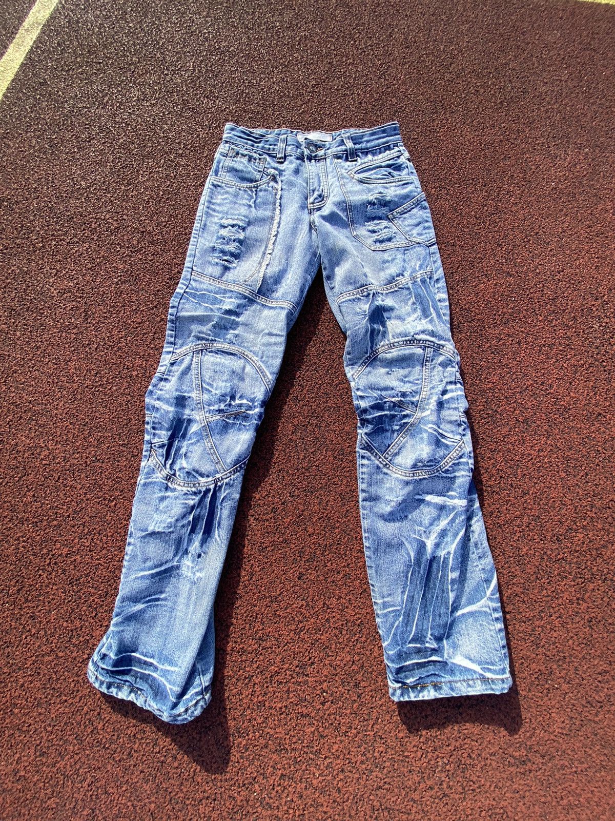 Japanese Brand K&M vintage rare japan jeans Size US 30 / EU 46 - 1 Thumbnail