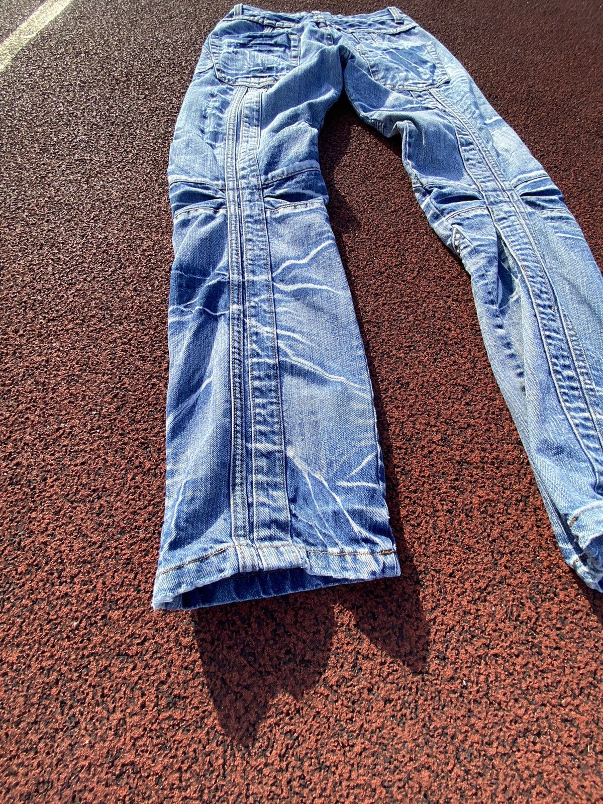 Japanese Brand K&M vintage rare japan jeans Size US 30 / EU 46 - 9 Thumbnail