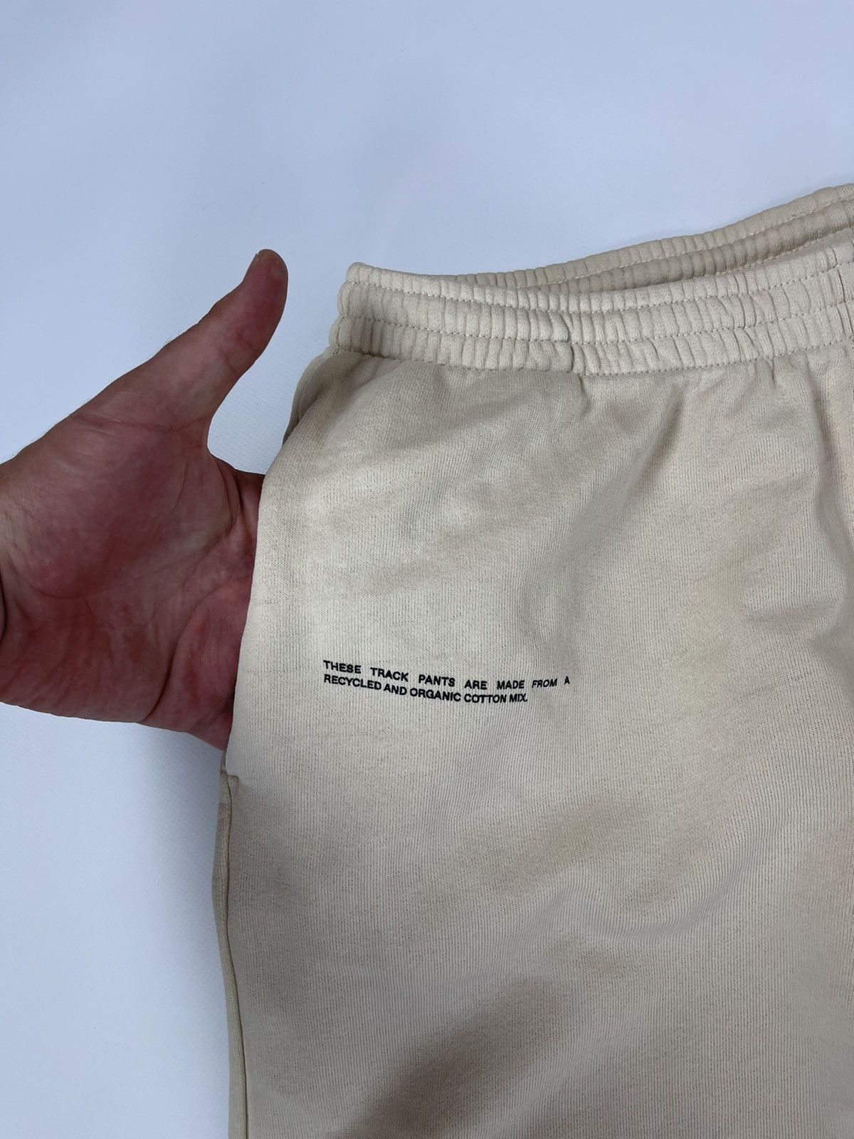 Pangaia Pangaia recycle cotton beige sweatpants hype Size US 36 / EU 52 - 8 Thumbnail