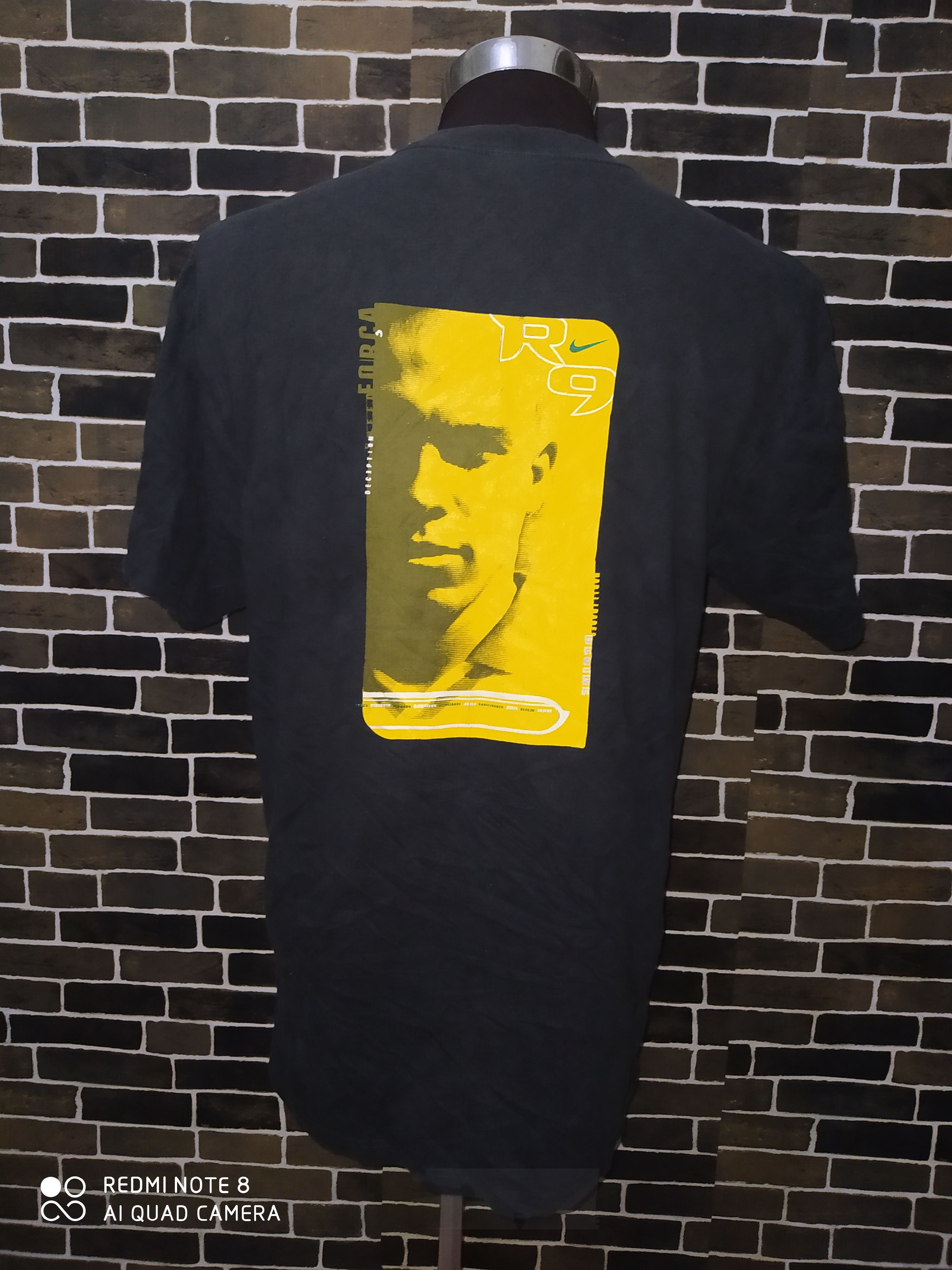 Nike × Streetwear × Vintage Vintage Nike R9 Ronaldo Brasil Top Football ...