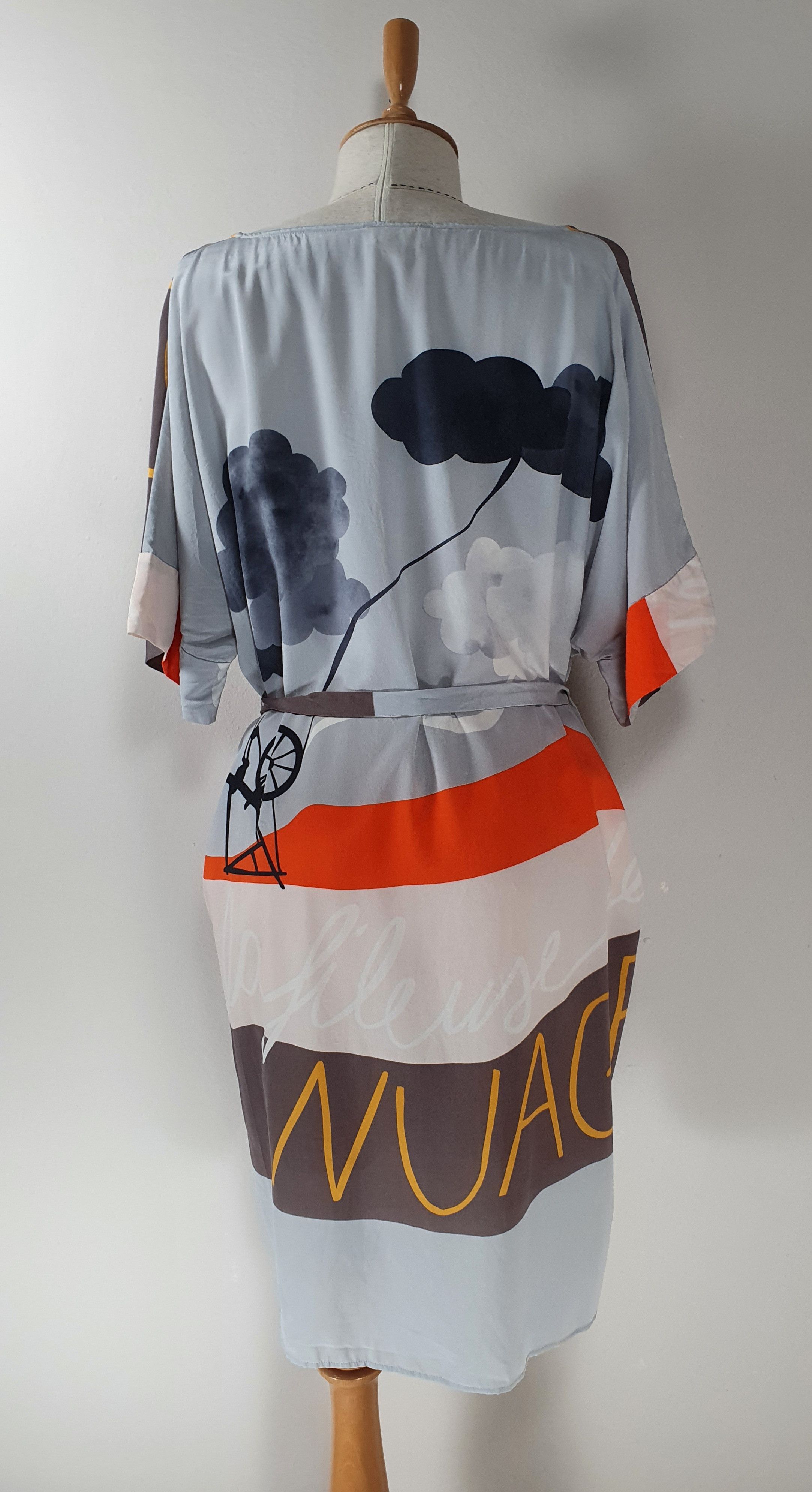Silk Midi Dress