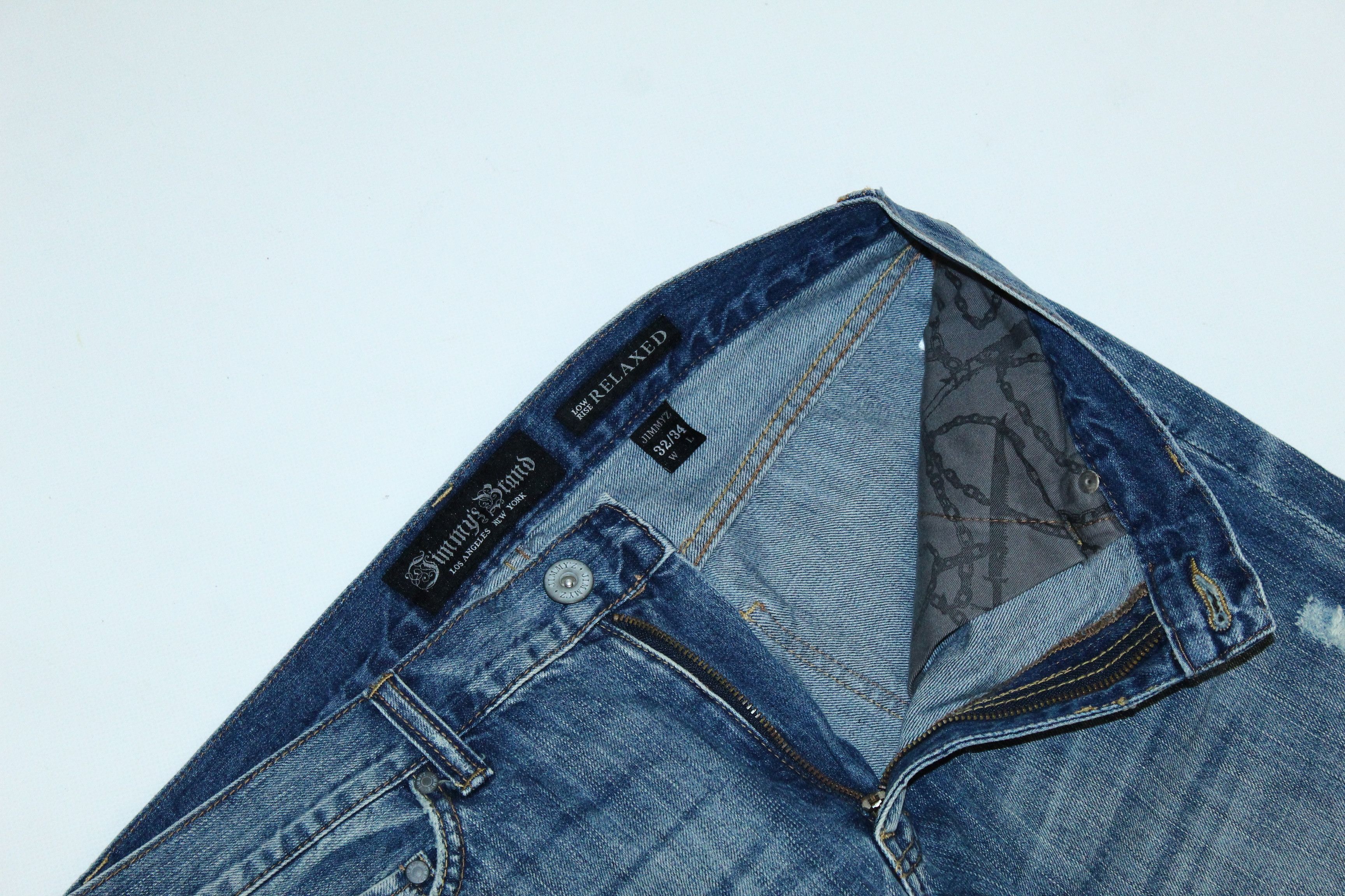 Other VTG🔥OG Skate Timmy'z Brand LA NY baggy distressed Jeans Size US 34 / EU 50 - 3 Thumbnail