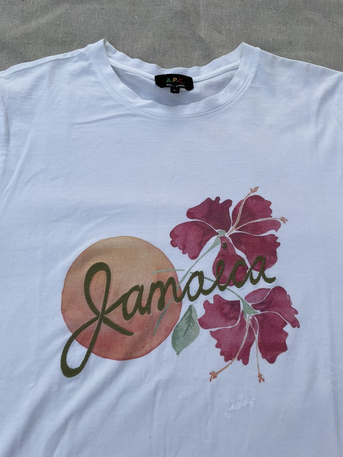 A.P.C. APC Jamaica T-shirt Size US L / EU 52-54 / 3 - 2 Thumbnail