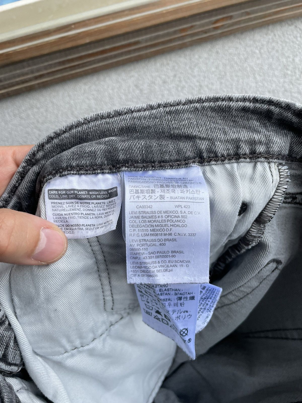 Levi's Levis 501 Grey Denim Pant Slim Fit High Quality Jeans Hype Size US 30 / EU 46 - 4 Thumbnail
