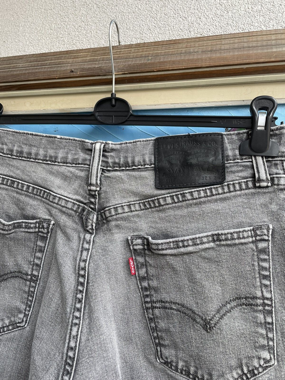 Levi's Levis 501 Grey Denim Pant Slim Fit High Quality Jeans Hype Size US 30 / EU 46 - 3 Thumbnail