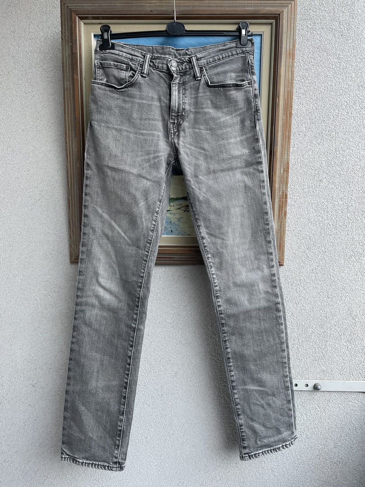 Levi's Levis 501 Grey Denim Pant Slim Fit High Quality Jeans Hype Size US 30 / EU 46 - 2 Thumbnail