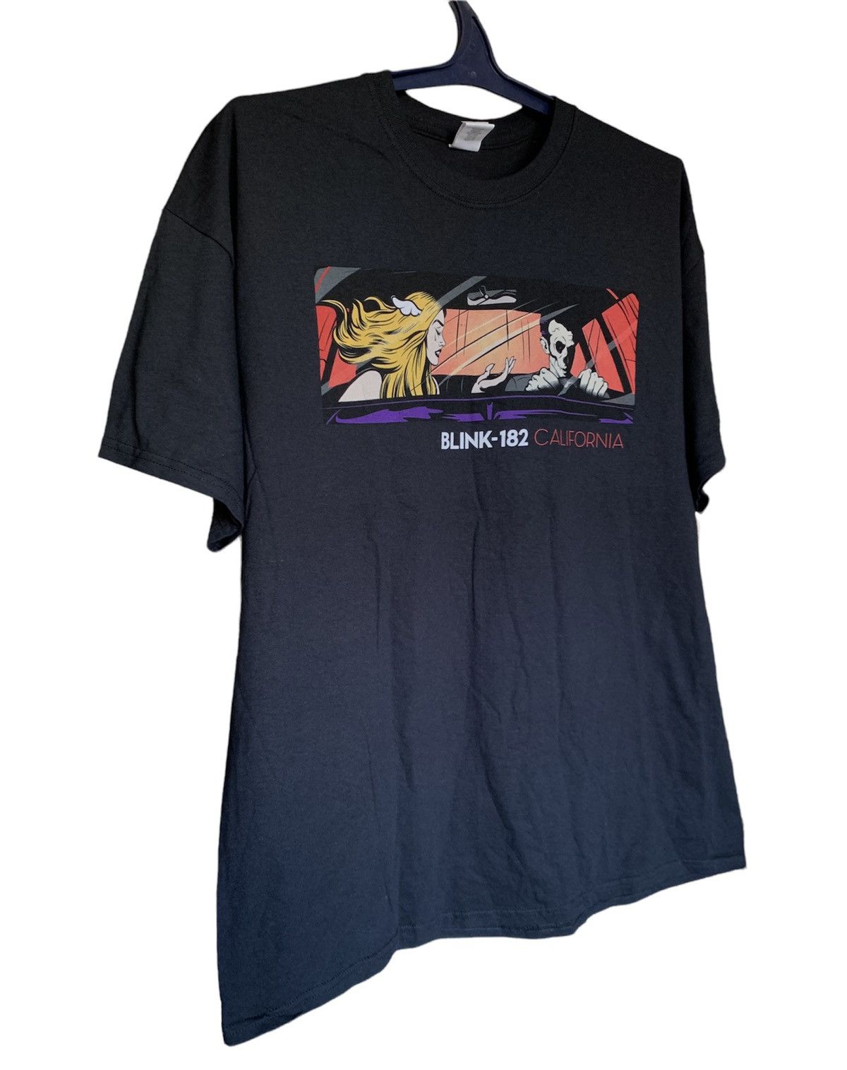 Band Tees Blink-182 california album logo black big t-shirt Size US XXL / EU 58 / 5 - 2 Thumbnail